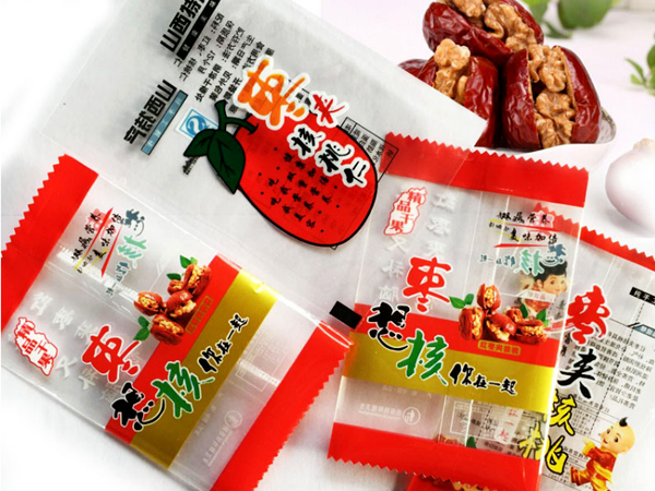 紅棗夾核桃塑料包裝袋